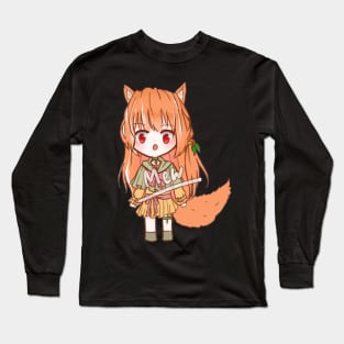 orange hair fox Long Sleeve T-Shirt
